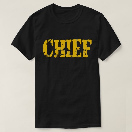 CHIEF T-SHIRT (Design voorkant)