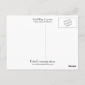 Chief Whip Cigaretes Briefkaart (Achterkant)