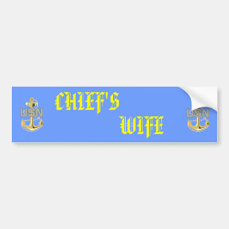 Chief Wife Sticker