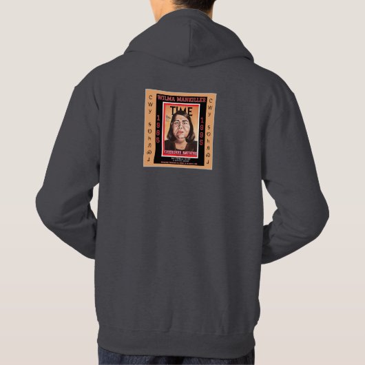Chief Wilma Mankiller Hoodie (Achterkant)