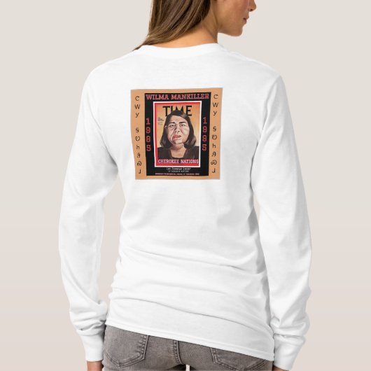 Chief Wilma Mankiller T-shirt (Achterkant)