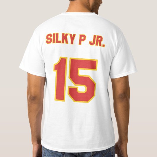 Chiefs Mahomes Silky P Jr. #15 T-shirt (Achterkant)