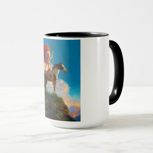 Chieftess Vrouw Indiaanse indiaan Chief Mok (Voorkant rechts)