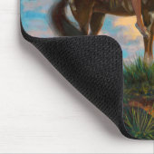 Chieftess Vrouw Indiaanse indiaan Chief Muismat (Hoek)