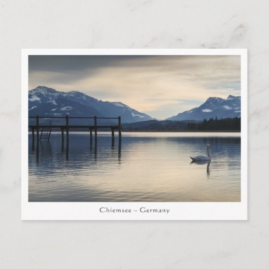 Chiemsee Duitsland Briefkaart (Voorkant)