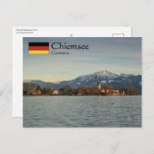 Chiemsee Duitsland Briefkaart (Voorkant / Achterkant)