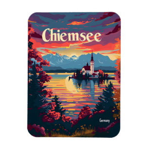 Chiemsee Duitsland  kunst Magneet
