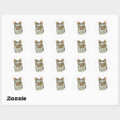 Chien 4B, Yorkshire Terrier, Stickers (Feuille)