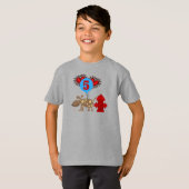 Chien 5e anniversaire tshirts et cadeaux (Devant entier)