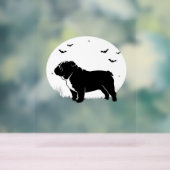 Chien à Chien - Halloween Moon Silhouette Ov (Neutre)