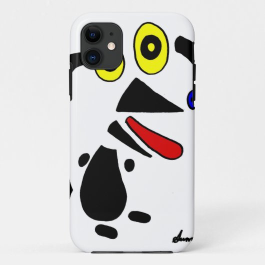 Chien Abstrait iPhone 5 à peine Coque (Dos)