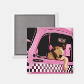 chien aimant "pop art" (Recto/Verso)