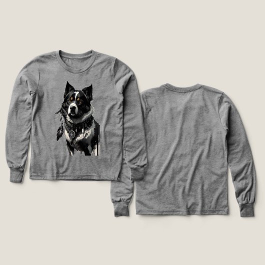 chien, attrapeur de rêves, amulet, talisman, (Motif recto et verso)