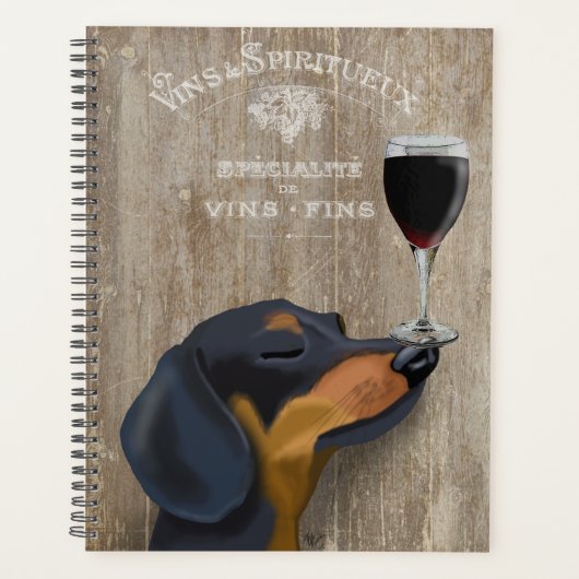 Chien Au Vin Dachshund (Devant)