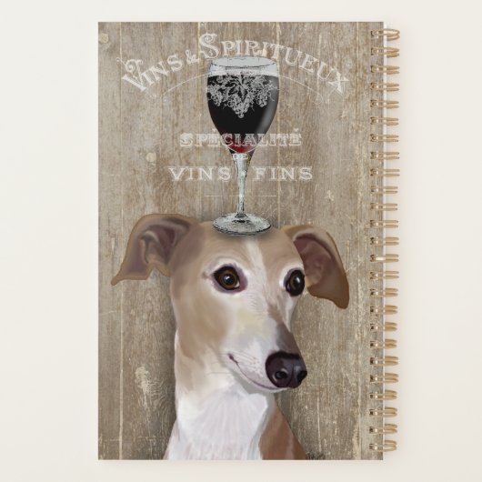 Chien Au Vin Greyhound (Dos)
