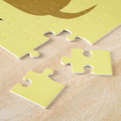 CHIEN AVEC PUZZLE D'OS. NOM DE L'ENFANT ET DU CHIE (Côté)