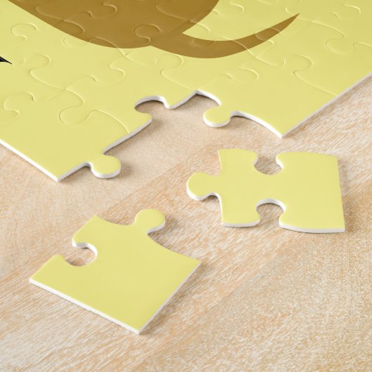 CHIEN AVEC PUZZLE D'OS. NOM DE L'ENFANT ET DU CHIE (Côté)