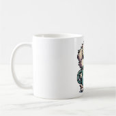 Chien avec tasse à café (Gauche)