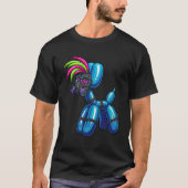 Chien Ballon T-Shirt Foncé (Devant)