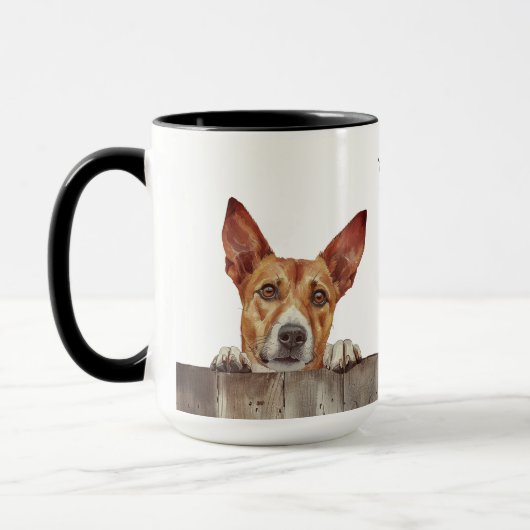 Chien Basenji Mug (Gauche)