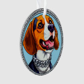 Chien basset mignon (devant)