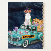 Chien beagle Halloween Camion Effrayant Nuit (Dos)