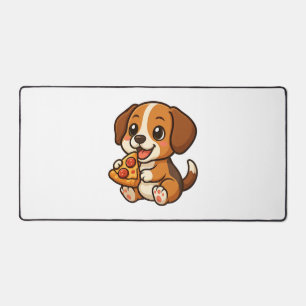 Chien beagle mignon pizza amateurs de pizza dessin