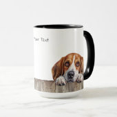 Chien beagle Mug (Devant droit)