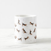 Chien beagle yoga mug (Centre)