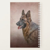 Chien berger allemand (Dos)