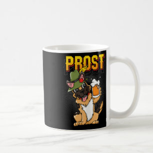 Chien berger allemand Beer Mug Bavaria Prost Tank 