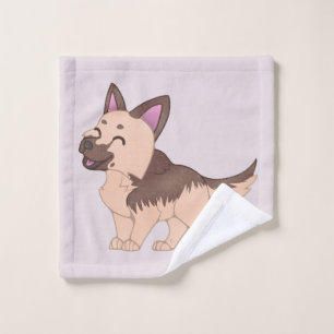 Chien berger allemand de Kawaii