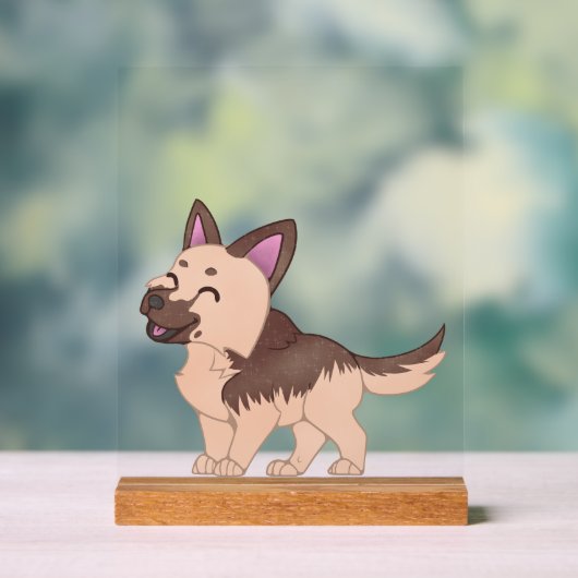 Chien berger allemand de Kawaii (Neutre)