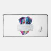 Chien berger australien coloré (Clavier et souris)