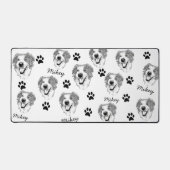 Chien berger australien Dessin personnalisé à la m (Recto)