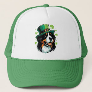 Chien bernois irlandais Leprechaun Casquette Jour