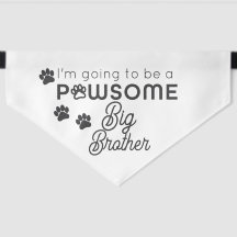 Chien Big Brother ou Big Sister Baby Faire-part