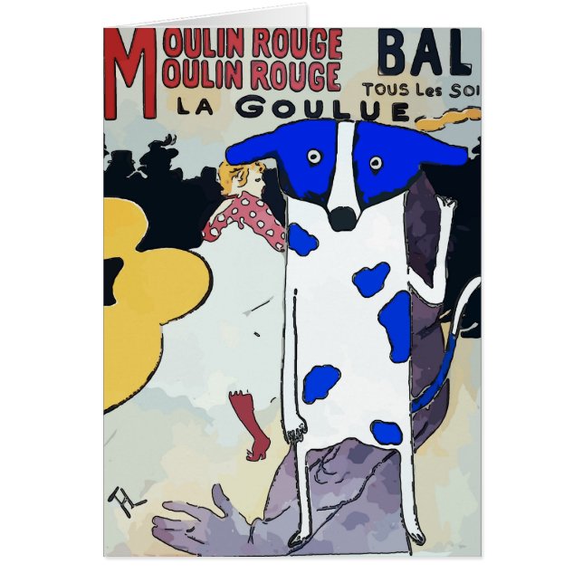 Chien Bleu Caberet, Rouge (Devant)