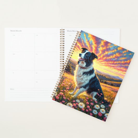 Chien Border Collie (Devant avec enveloppe)