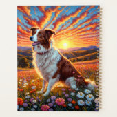 Chien Border Collie (Dos)