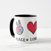 Chien Bordure Collies Mug (Devant gauche)