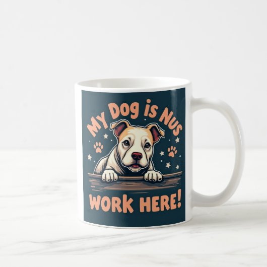 Chien Boss Mug (Droite)