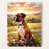 Chien boxer (Dos)