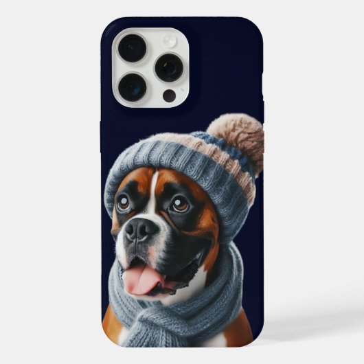 Chien Boxer Nez Froids, Câlins Chauds (Verso)