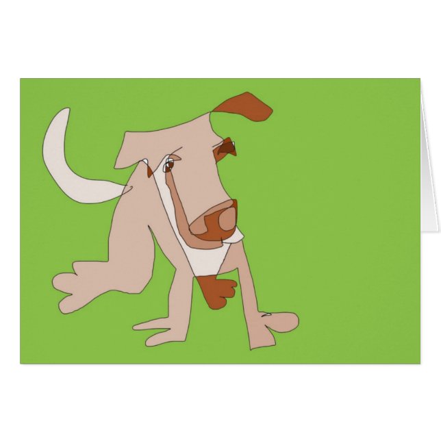 Chien Brown (Devant horizontal)