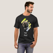 Chien carlin T-shirt classique 153 (Devant entier)