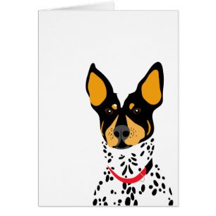 Chien Carte de remerciements