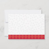 Chien Carte de remerciements Paw-Ty Cravate garçon (Dos)