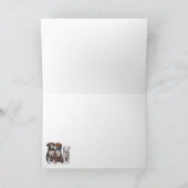 Chien Carte de remerciements | vétérinaire (Intérieur)