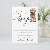 Chien Cavapoo Brun Réponse de Mariage (Debout devant)